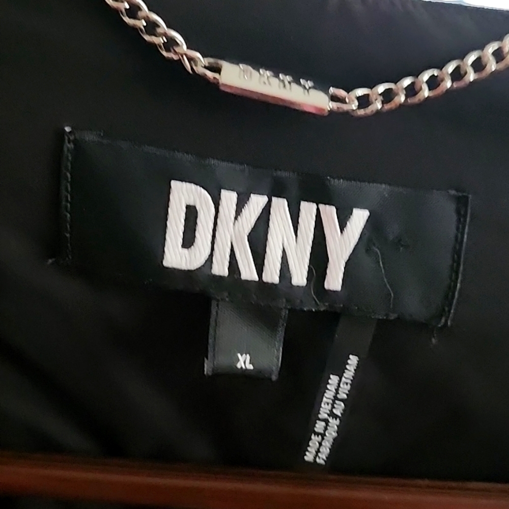 XL DKNY Cape Blazer Split - Black